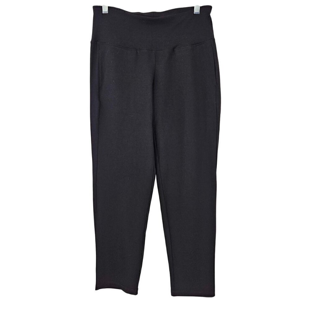 Habitat Clothes To Live In Core Travel Straight Leg Pants Black Women’s Size S